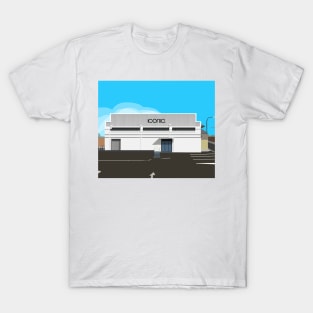 Iconic Building (Rear) Stuart Place Historic Architecture T-Shirt